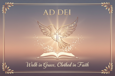 Faith-based clothing brand banner